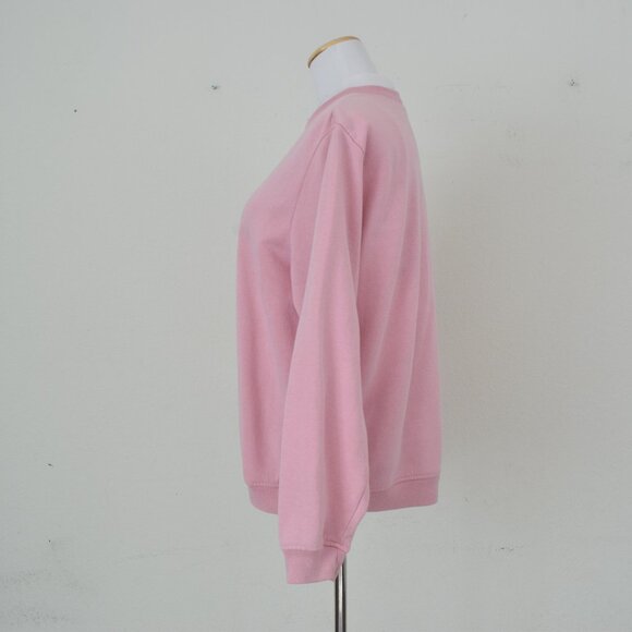 Vintage 80s/90s pullover Cotton/Poly Mockneck Sweatshirt by Blair |‎ size Large - Picture 2 of 12